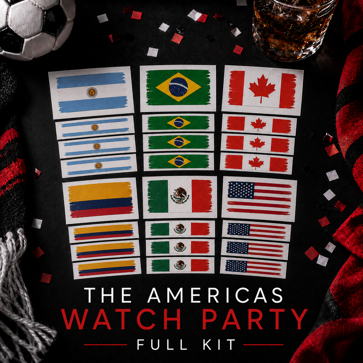 Americas Watch Party Full Kit