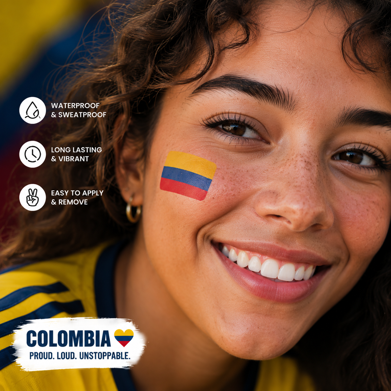 COLOMBIA MATCH DAY TATTOO KIT