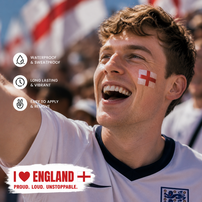 ENGLAND MATCH DAY TATTOO KIT