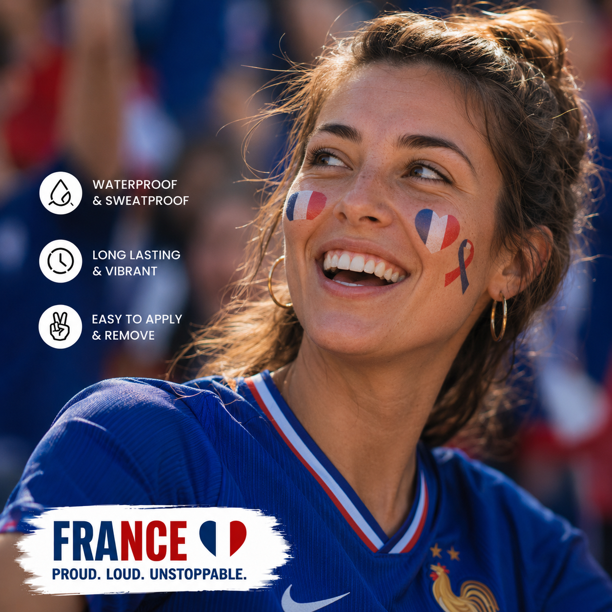 FRANCE MATCH DAY TATTOO KIT