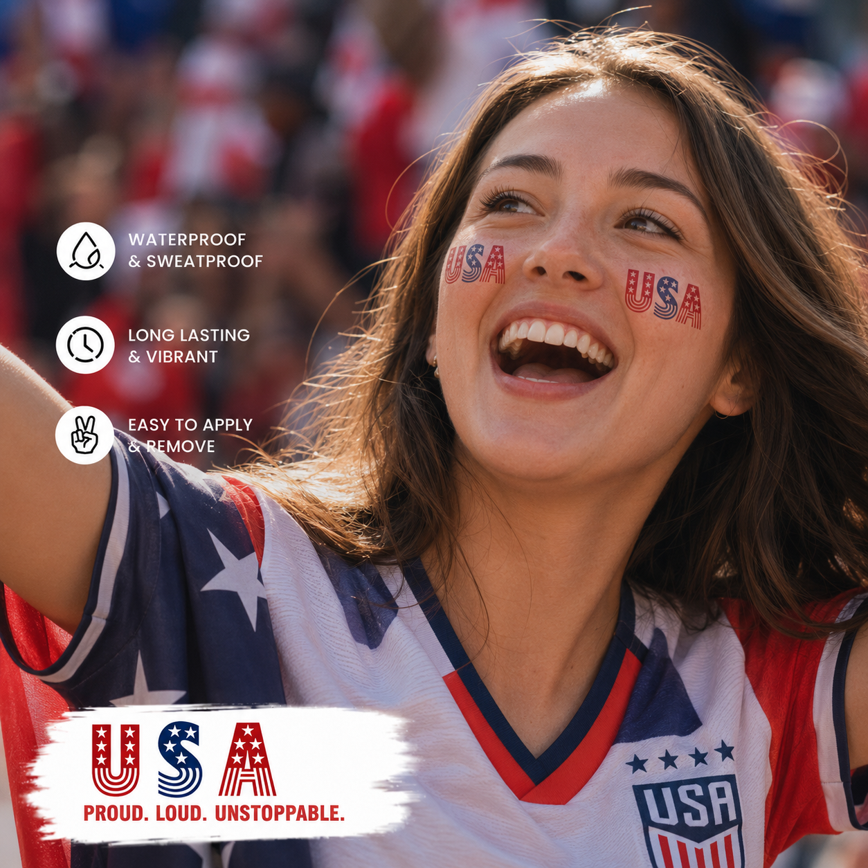 USA MATCH DAY TATTOO KIT