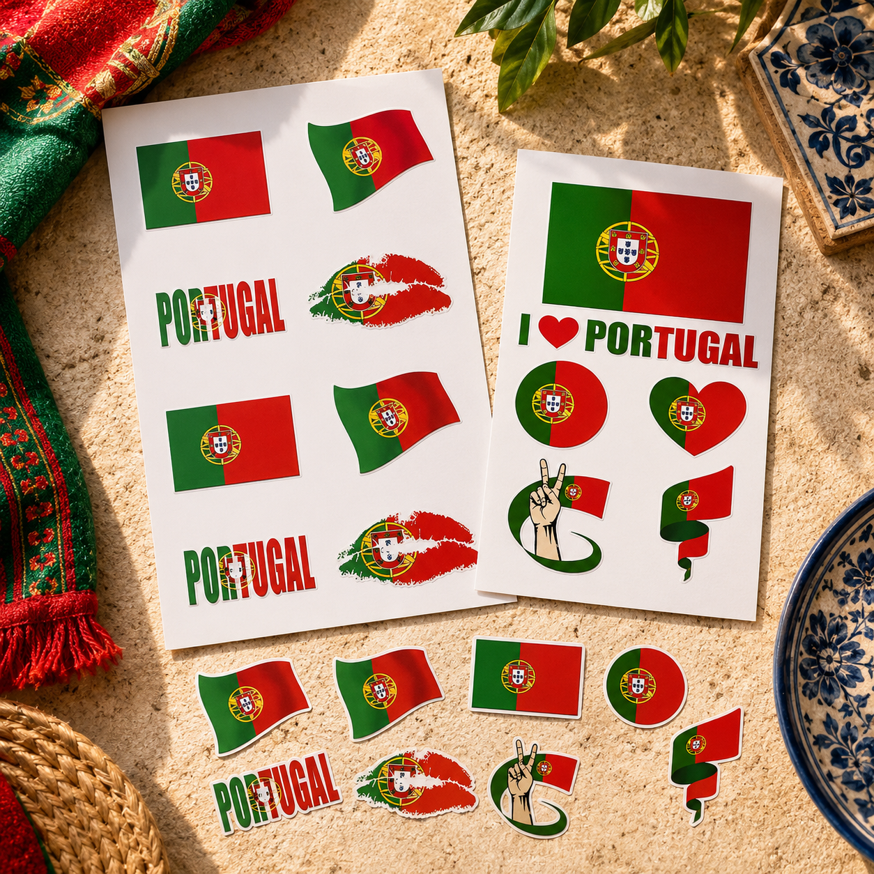 PORTUGAL MATCH DAY TATTOO KIT
