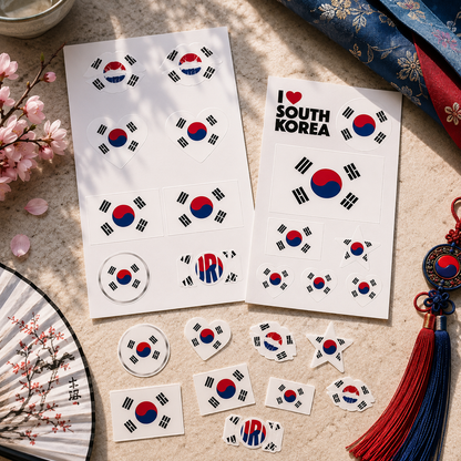 SOUTH KOREA MATCH DAY TATTOO KIT