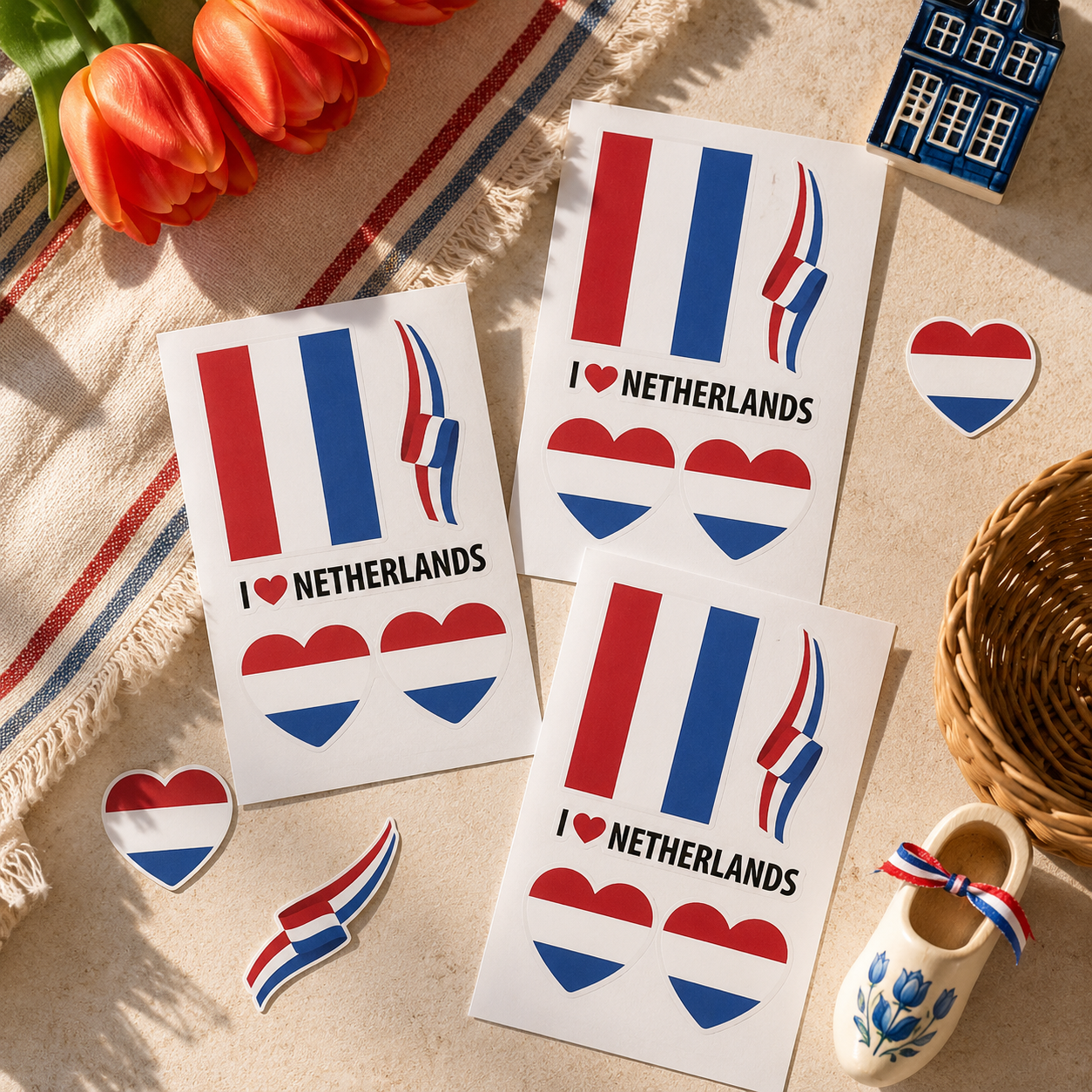 NETHERLANDS MATCH DAY TATTOO KIT