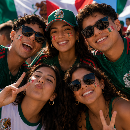 MEXICO MATCH DAY FAN TATTOO KIT