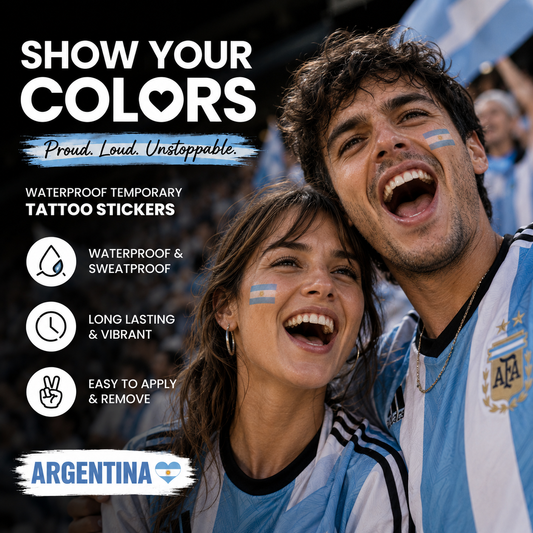 ARGENTINA MATCH DAY TATTOO KIT